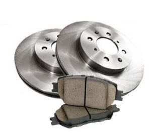 We replace brake pads and brake rotors On The Run Oil Change and Tires Too.