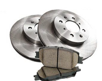 We replace brake pads and brake rotors On The Run Oil Change and Tires Too.
